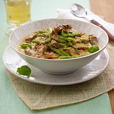 Rinder-Curry in Kokossoße Rezept Rinder-Curry in Kokossoße Rezept