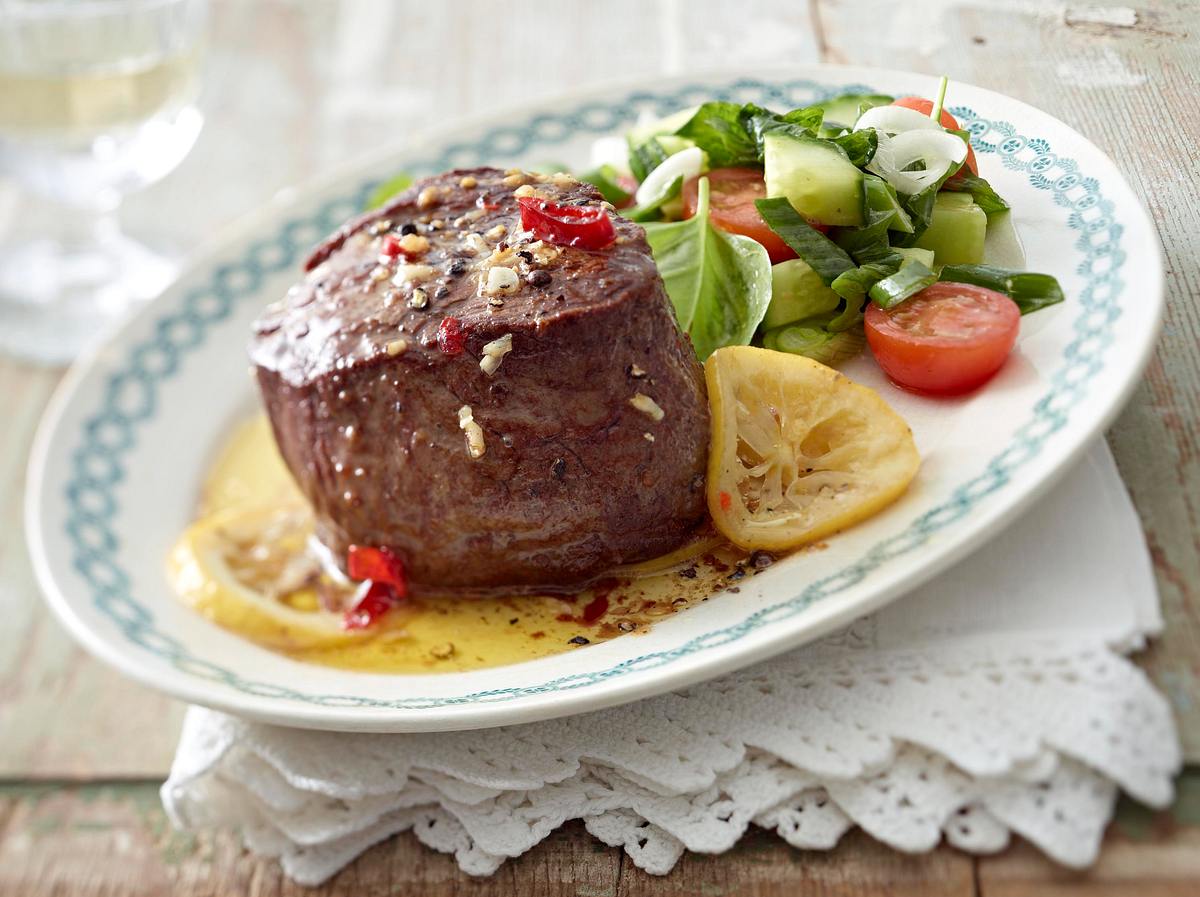 Rinderfilet al Limone Rezept