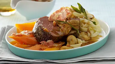 Rinderfilet in Champignon-Pancetta-Soße mit Salbei Rezept - Foto: LECKER @ Bauer Media Group