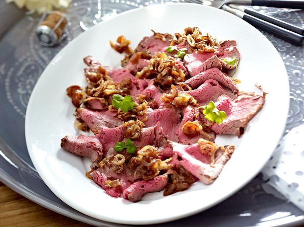 Rinderfilet mit Dattel-Relish Rezept