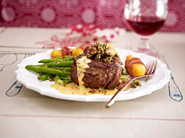 Rinderfiletsteak mit Sauce Café de Paris Rezept