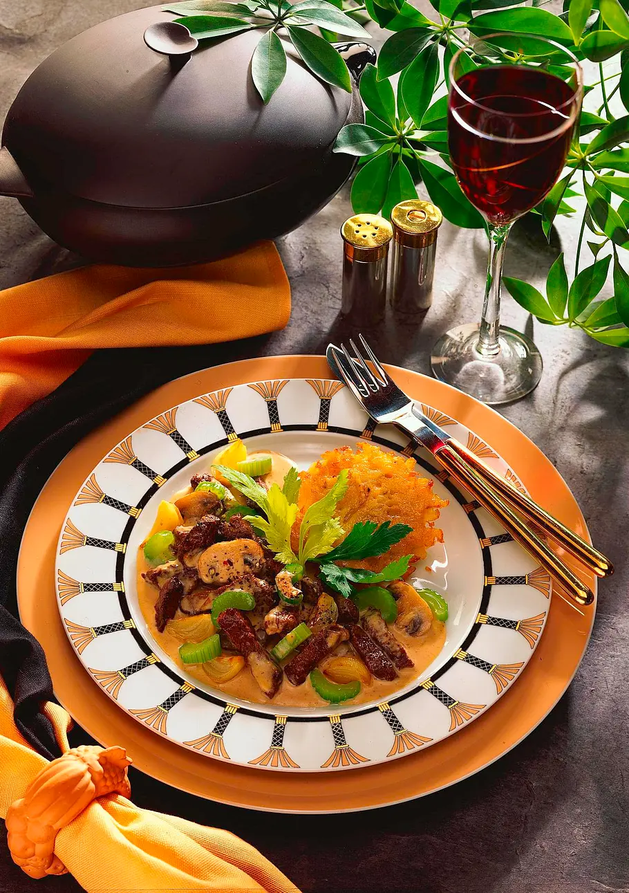 Rindergeschnetzeltes Rezept Rindergeschnetzeltes Rezept