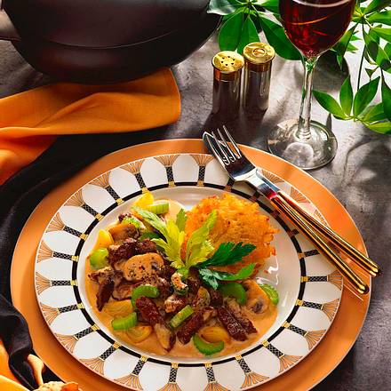 Rindergeschnetzeltes Rezept Rindergeschnetzeltes Rezept
