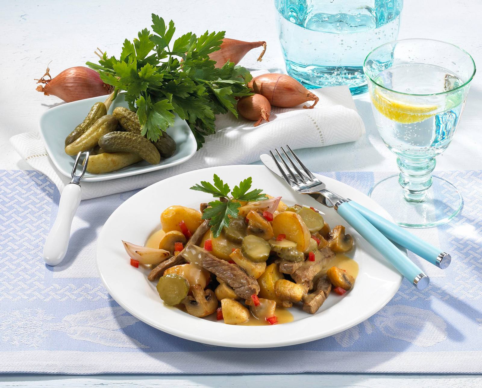 Rindergeschnetzeltes à la Boeuf Stroganoff Rezept | LECKER