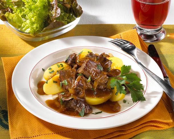 Rindergulasch Rezept Rindergulasch Rezept