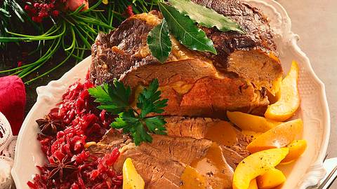 Rindernackenbraten Rezept - Foto: Neckermann