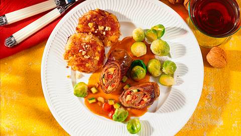 Rinderroulade mit Gemüsefüllung Rezept - Foto: Först, Thomas