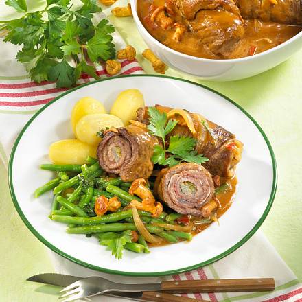 Rinderrouladen Rezept Rinderrouladen Rezept