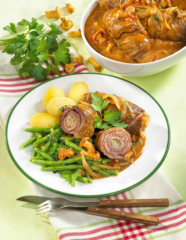 Klassische Rinderrouladen Rezept Lecker