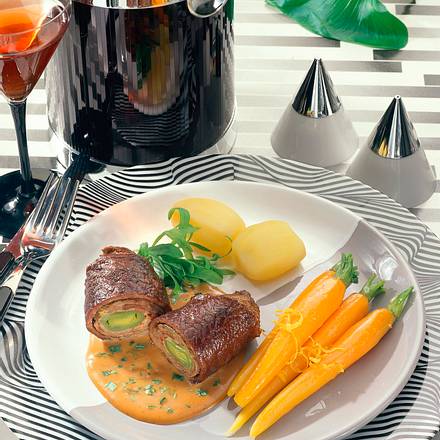 Rinderrouladen mit Porree Rezept