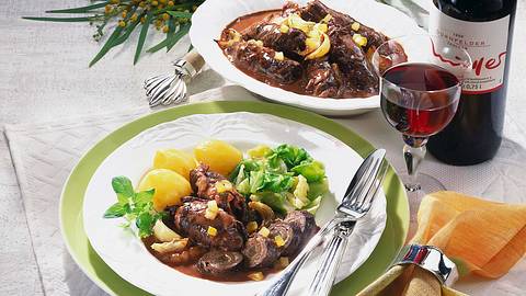 Rinderrouladen mit Spitzkohl Rezept - Foto: Först, Thomas