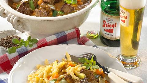 Rindersaftfleisch Braumeister Rezept - Foto: Maass