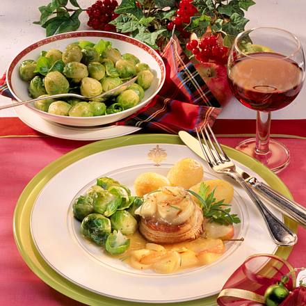 Rindersteak mit Apfel-Zwiebelsoße (Diabetiker) Rezept