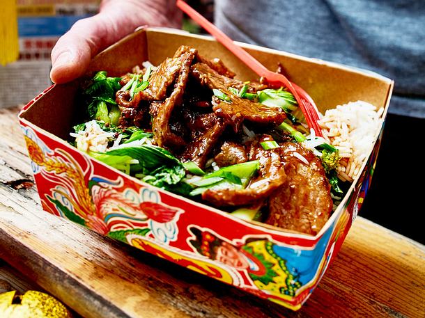 Rindfleisch in Austernsoße Rezept Rindfleisch in Austernsoße Rezept