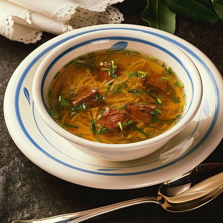 Rindfleischbrühe Rezept Rindfleischbrühe Rezept