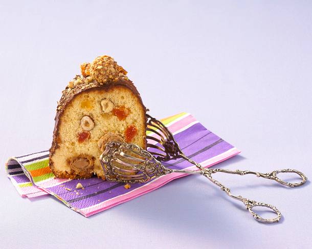 Ring-Giottokuchen mit kandierten Früchten Rezept Ring-Giottokuchen mit kandierten Früchten Rezept