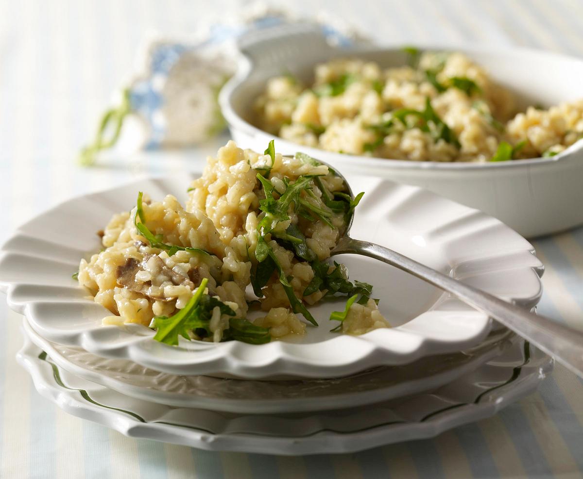 Risotto aus dem Ofen Rezept