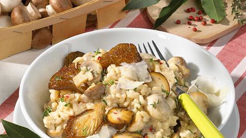 Risotto mit Pilzen Rezept - Foto: House of Food / Bauer Food Experts KG