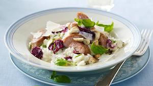 Risotto mit Radicchio und Fenchelbratwurst Rezept - Foto: House of Food / Bauer Food Experts KG