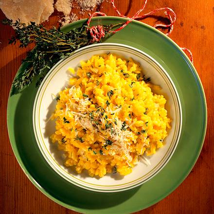 Risotto mit Safran Rezept