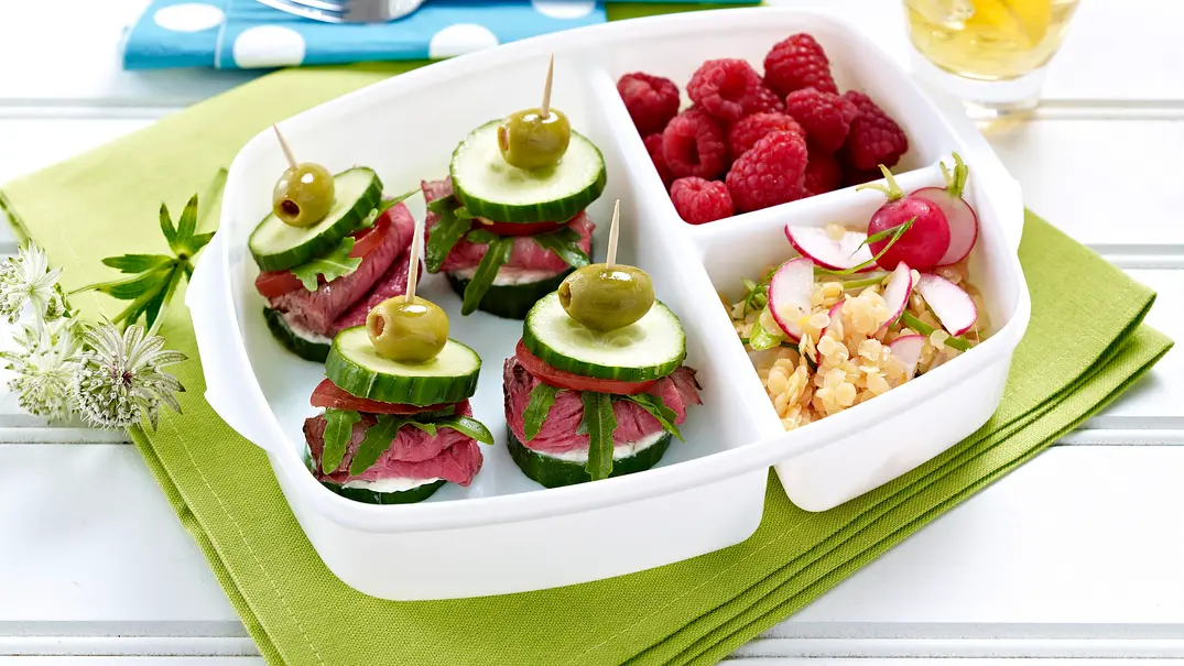 Roastbeef-Gurken-Sandwich Rezept - Foto: Stellmach, Peter Roastbeef-Gurken-Sandwich Rezept - Foto: Stellmach, Peter
