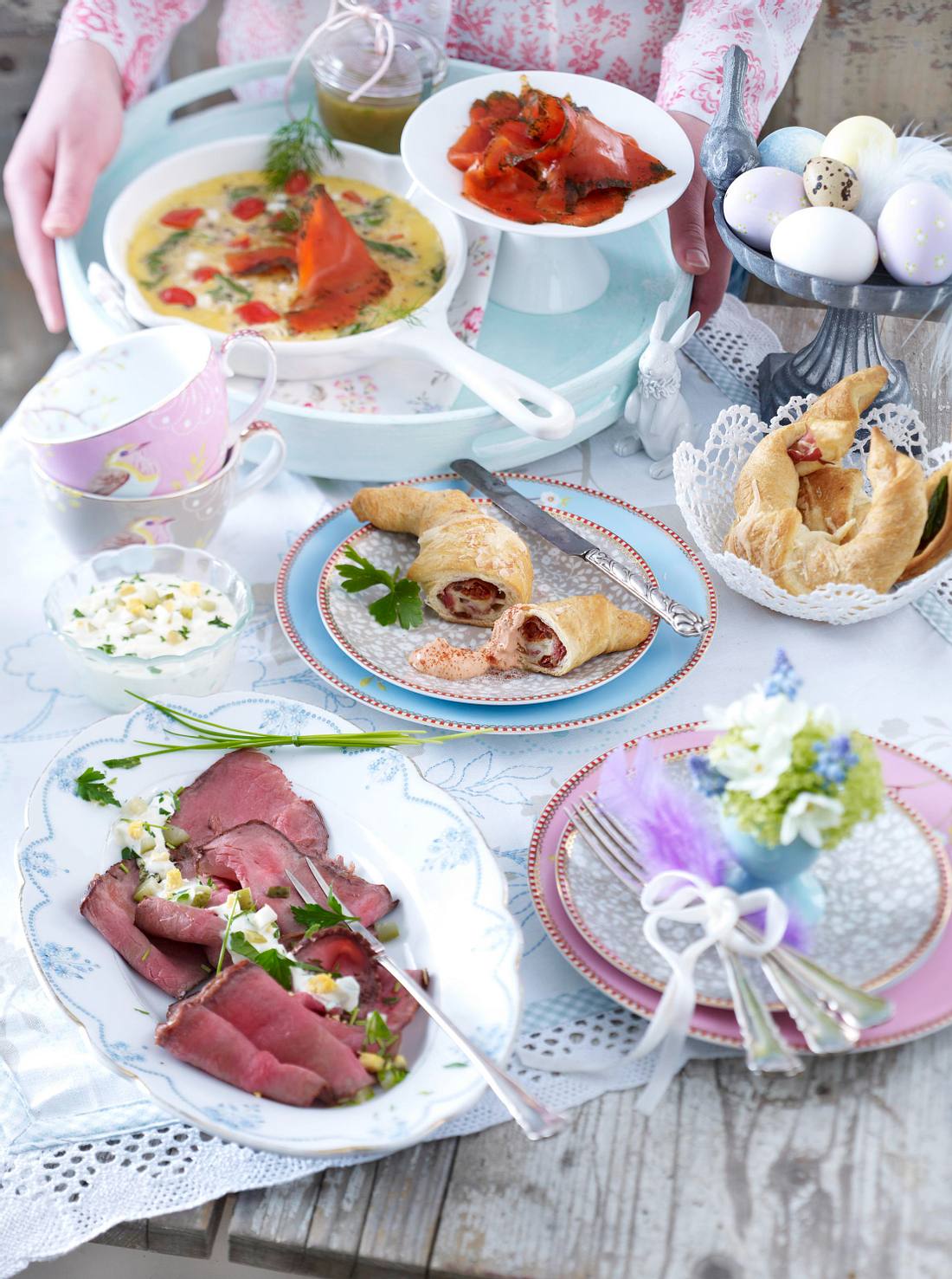 Roastbeef mit Kräuter-Remoulade Rezept | LECKER