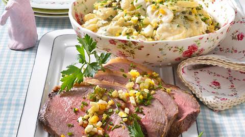 Roastbeef mit Remouladensalat Rezept - Foto: House of Food / Bauer Food Experts KG