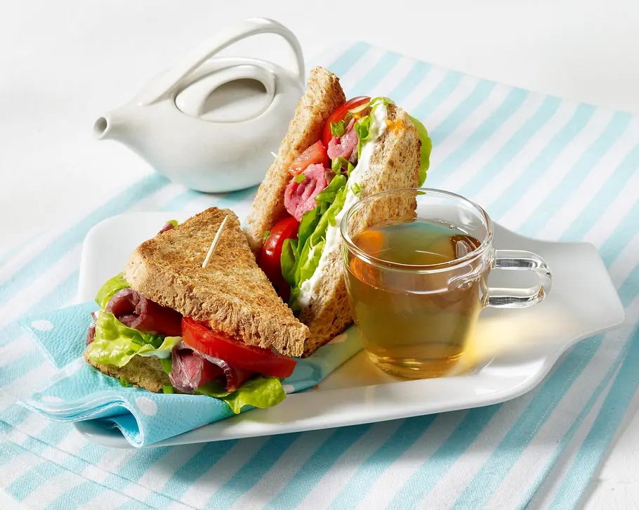 Roastbeef-Sandwich Rezept