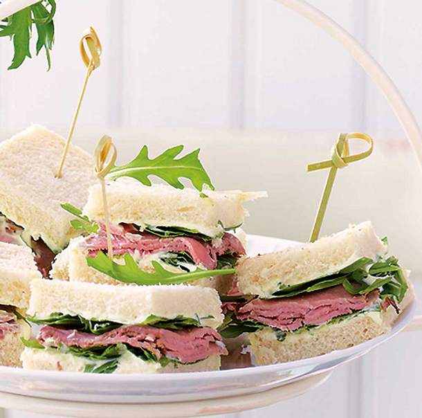 Roastbeef-Sandwiches Rezept Roastbeef-Sandwiches Rezept