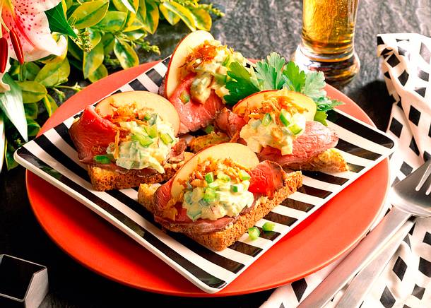 Roastbeef-Toast Rezept