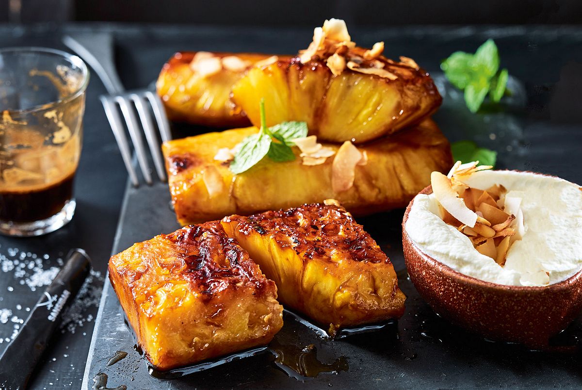 Roasted Pineapple „Segen der Karibik“ Rezept