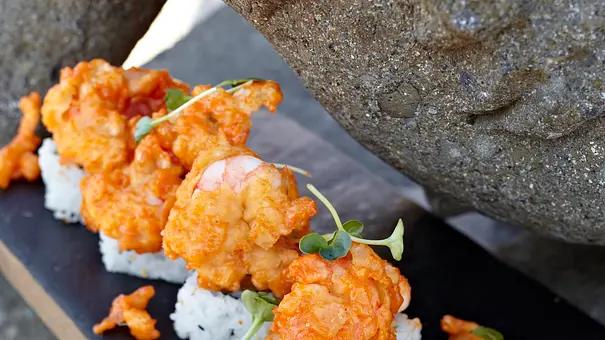 Rockshrimp Tempura Roll Rezept - Foto: LECKER @ Bauer Media Group