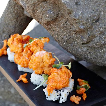 Rockshrimp Tempura Roll Rezept Rockshrimp Tempura Roll Rezept