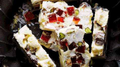 Rocky-Road-Bars in Weiß Rezept - Foto: House of Food / Food Experts KG