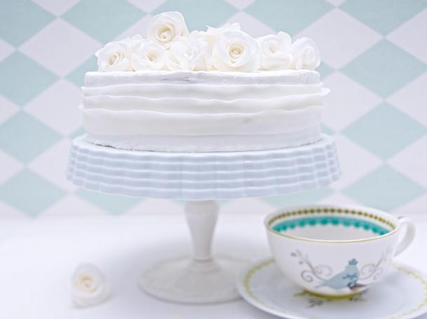 Röschen-Hochzeitstorte Rezept Röschen-Hochzeitstorte Rezept