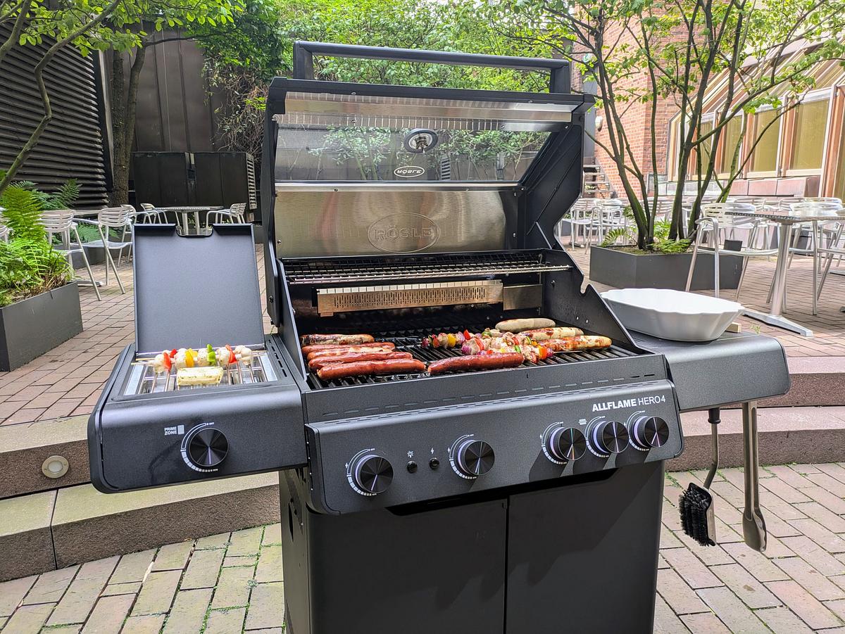 Rösle Gasgrill Allflame Hero 4
