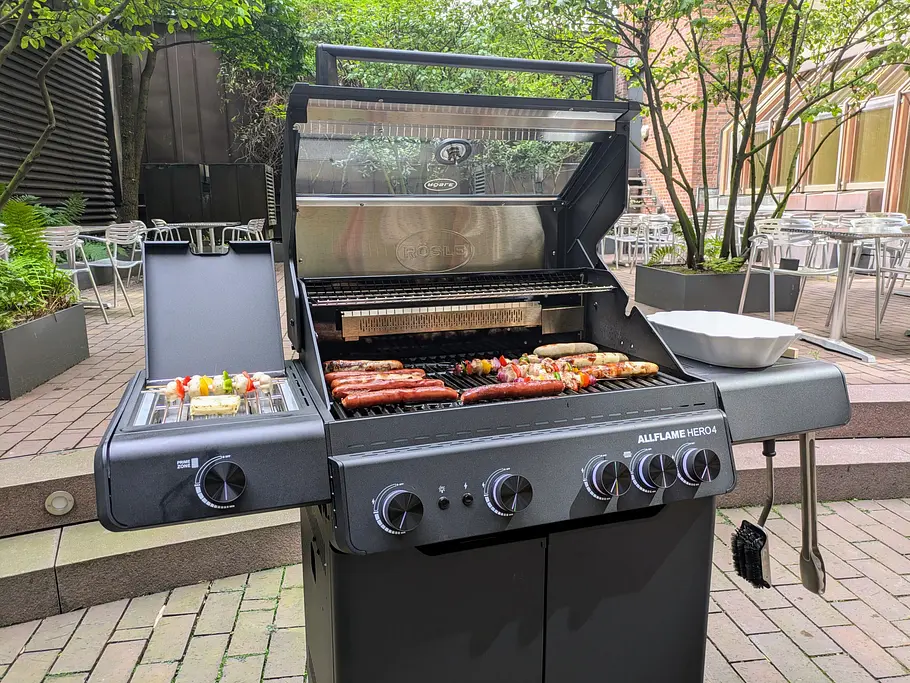 Rösle Gasgrill Allflame Hero 4