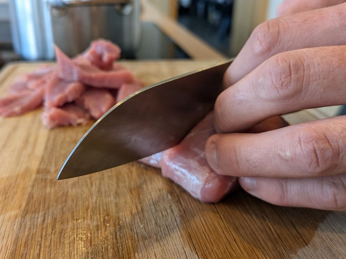 Rösle Masterclass Fleisch schneiden