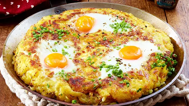Rösti mit Spiegelei - Foto: LECKER @ Bauer Media Group