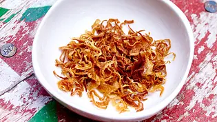 Röstzwiebeln selber machen Röstzwiebeln selber machen