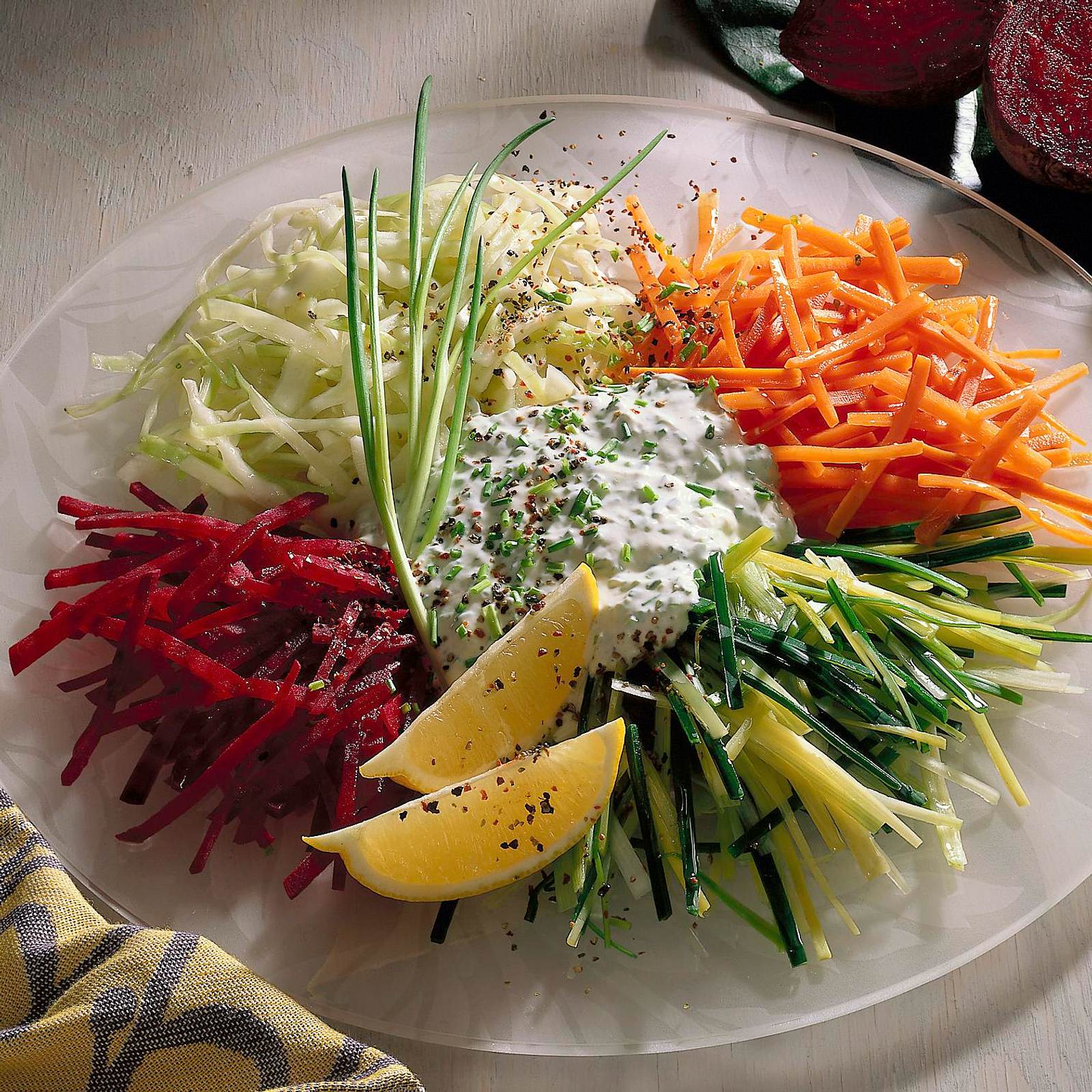 Rohkost-Salat Rezept