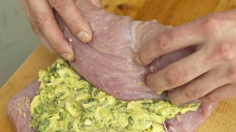 Rollbraten füllen - Schritt 1:
