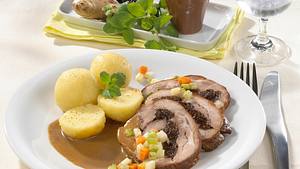 Rollbraten mit Sahnesoße Rezept - Foto: Maass