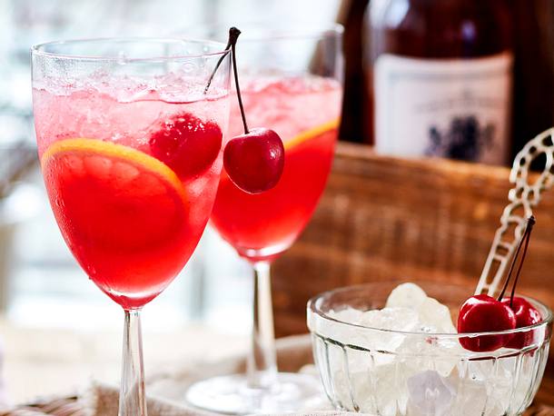 Rosé-Fizz Rezept