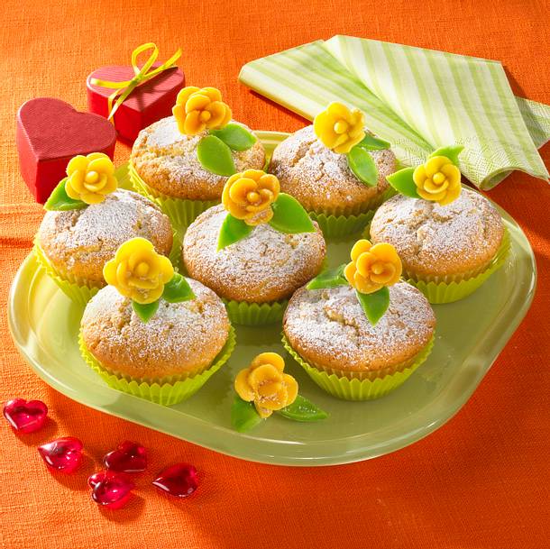 Rosen-Muffins Rezept Rosen-Muffins Rezept