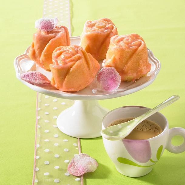 Rosen-Muffins Rezept Rosen-Muffins Rezept