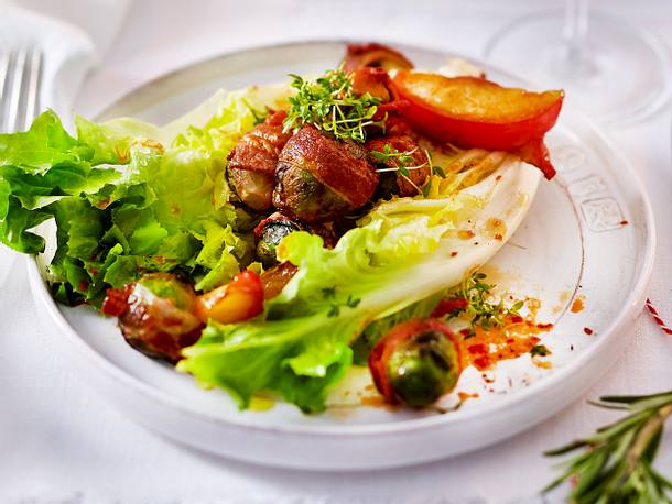 Rosenkohl im Speckmantel Rezept