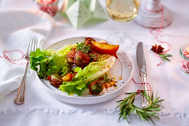 Rosenkohl im Speckmantel Rezept Rosenkohl im Speckmantel Rezept