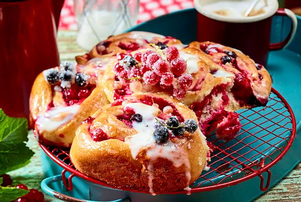 Kirsch-Mandelküchlein „Garten Eden“ Rezept