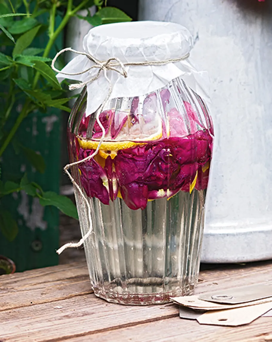 Rosensirup Rezept Rosensirup Rezept